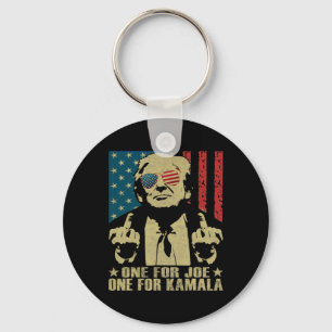 Für Joe One für Kamala Funny Trump 2024 Schlüsselanhänger