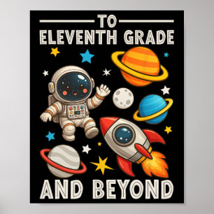 Für Junior und darüber hinaus Astronaut Lustig Zur Poster