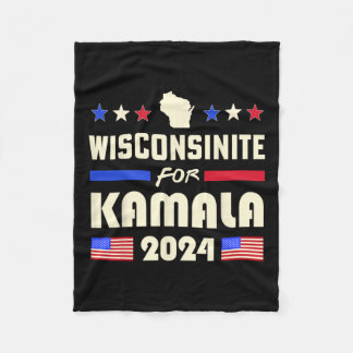 Für Kamala 2024 Kampagne der Patriotischen Demokra Fleecedecke