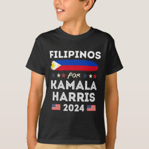 Für Kamala Harris 2024 Flag Patriotic T-Shirt