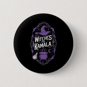 Für Kamala Harris politische Wahl 2024 Button