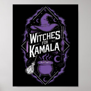 Für Kamala Harris politische Wahl 2024 Poster