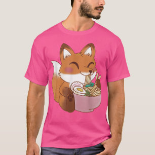 Für Kawaii Animal Ramen Fo T-Shirt