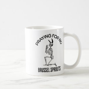 Für keine Rosenkohl Funny Oster Skelett Kaffeetasse