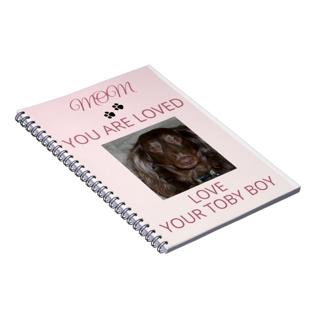 Fur-Kid Love Photo Notebook Art Notizblock (Rechte Seite)