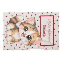 Für Kinder personalisiert, Süße Katze, Mein erstes