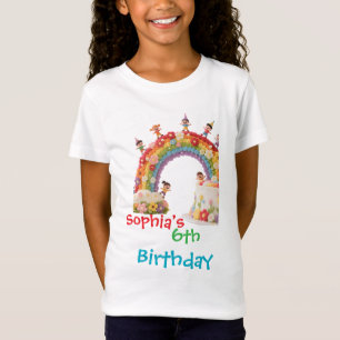 Für Kinder zum Geburtstag Kindermädchen Party Bläs T-Shirt