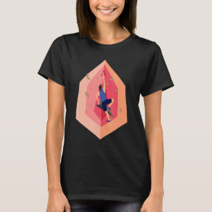 Für Kletterer Vintage Felsenwände T-Shirt