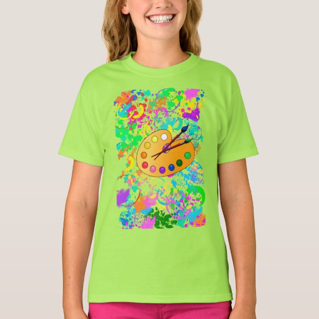 Für Künstler T - Shirt (Vorderseite)