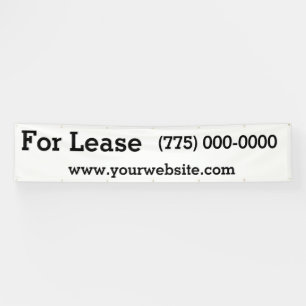 Für Lease 12 Foot Banner