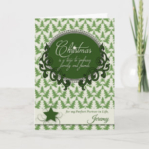 für Lebenspartner Weihnachten Vintage Baum