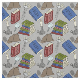 Für Leser Mystery Novels Bücher Gemustert Stoff