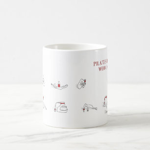 Für Leutedas Pilates Liebewein Harold Planet Kaffeetasse