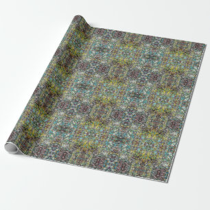 Für Liebhaber des abstrakten Kunstdesigns konzipie Geschenkpapier