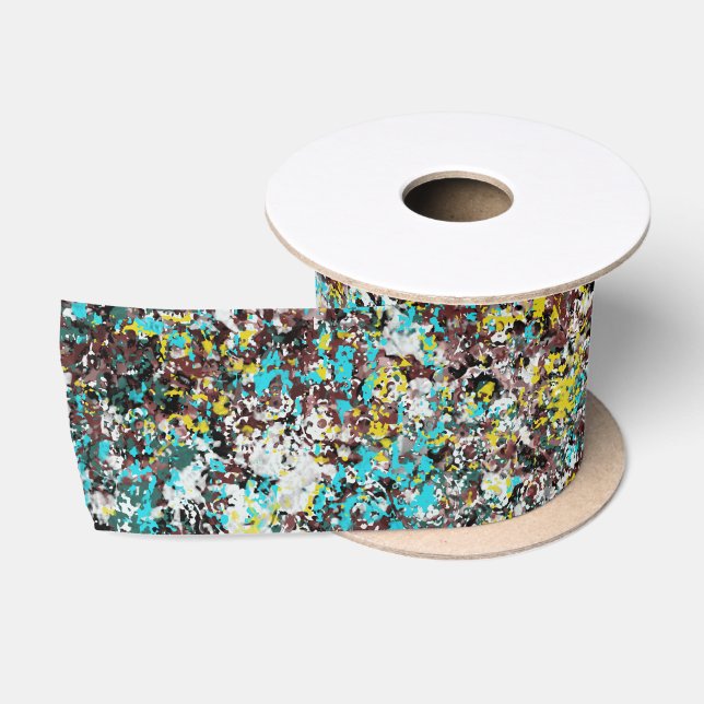 Für Liebhaber des abstrakten Kunstdesigns konzipie Satinband (Spule)