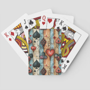 Für Liebhaber von Kartenspielen. Kartensymbolen sp Spielkarten