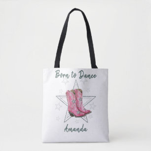 Für Line Dance Tanzschuhe und Sterne in Rosa Pink