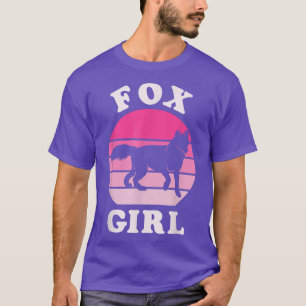 Für Lover Girl Foes Girl I like Foes Pink Vintag S T-Shirt