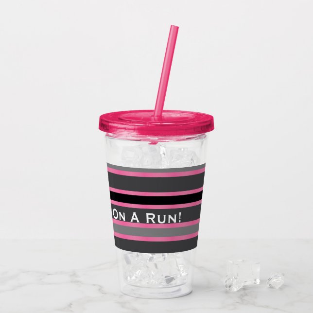 Für Mama auf Run Acryltrinkbecher (Rückseite Ice)
