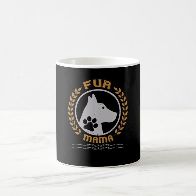 Fur Mama Kaffeetasse (Mittel)