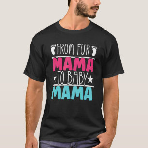 Für Mama Schwangerschaftsankündigung Katze   Neue  T-Shirt