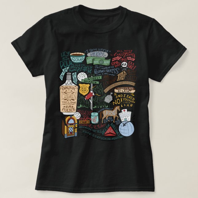 Für Männer Frauen (eingefärbt) John Mulaney Quote  T-Shirt (Design vorne)