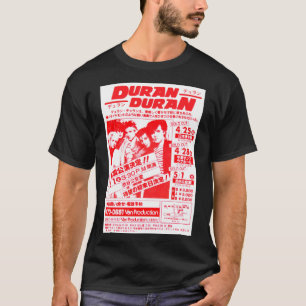 Für Männer Frauen Pop Duran Duran Rock Band Gesche T-Shirt