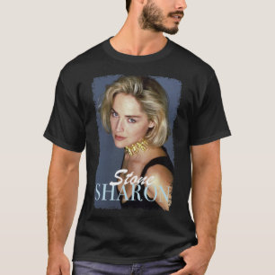 Für Männer Frauen Sharon Ehemaliges berühmtes Ston T-Shirt