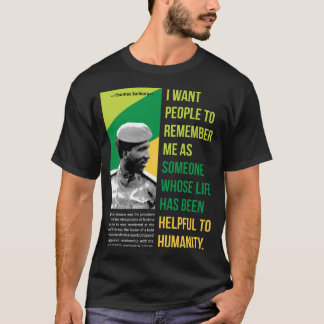 Für Männer Frauen Thomas Revolutionär Sankara Phan T-Shirt