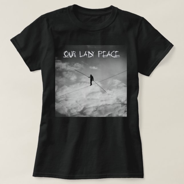 Für Männer Frauen unser Dame Rock Band Peace Gift T-Shirt (Design vorne)