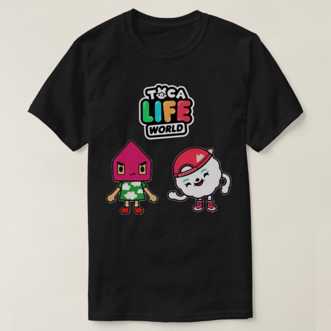 Für Männer Manga Toca Boca Anime Phantastisch für  T-Shirt (Design vorne)