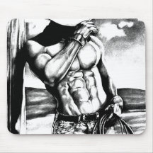 Für Männer maskuline Art musclated Cowboy Bodybuil