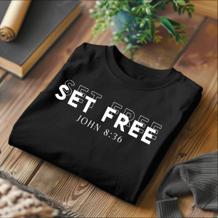Für Männer und Frauen freigesetzte christliche T-S T-Shirt