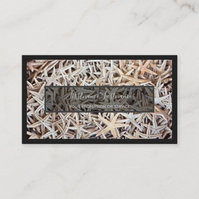 Für Meeresexperten und Meeresfans Visitenkarte (Vorderseite)