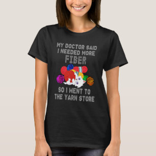 für mehr Fasern gehe ich zum Garnladen T-Shirt