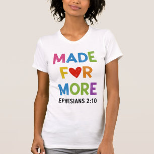 Für Mehr Gemacht Epheser 2 10 Shirt Design