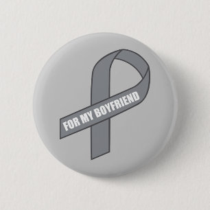 Für mein Freund-(graues/silbernes Button