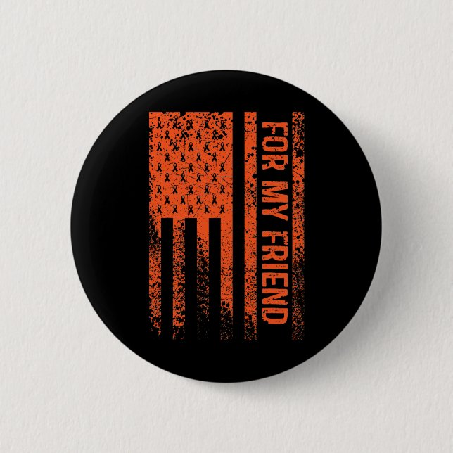 Für mein Freund RSD CRPS Awareness Button (Vorderseite)