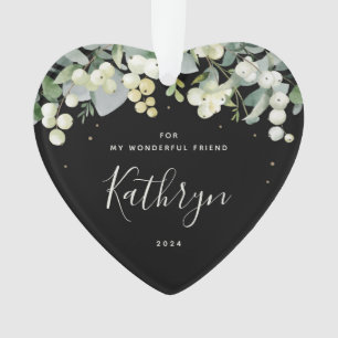 Für mein Freund Weihnachts-Foto Herz Ornament