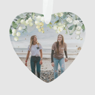 Für mein Freund Weihnachts-Foto Herz Ornament