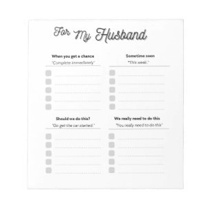 Für mein Handband-Notepad Notizblock