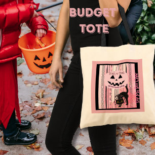 Für meine Boo-Crew - Pink Pumpkin Halloween Totbeu Tragetasche