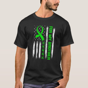 Für meine Bruderlymphomawerf "Green Ribbo" T-Shirt