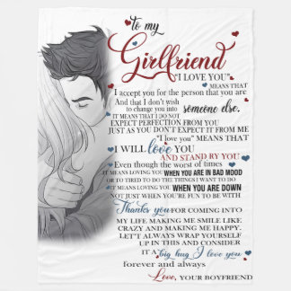 Für meine Girlfreunde mit großer Liebe  Fleecedecke