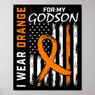 Für meine Godson Leukemia Cancer Awareness America Poster