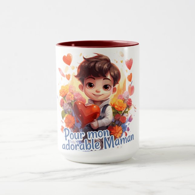 Für meine liebe Mama Tasse (Zentrum)