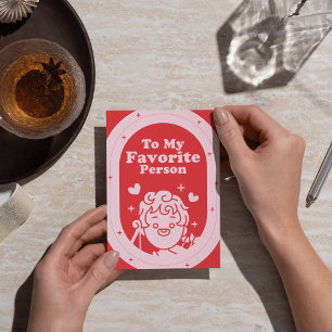 Für meine Lieblingsperson Feiertagskarte