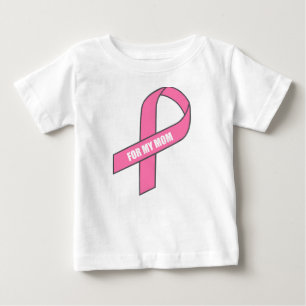 Für meine Mama (rosa Schleife) Baby T-shirt