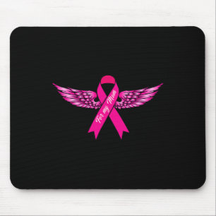 Für meine Mama rosa Wing Coolen Brustkrebs Bewusst Mousepad