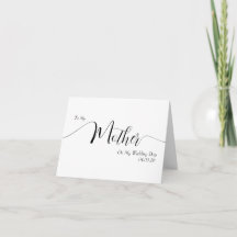 Für meine Mutter an meinem Hochzeitstag Elegantes